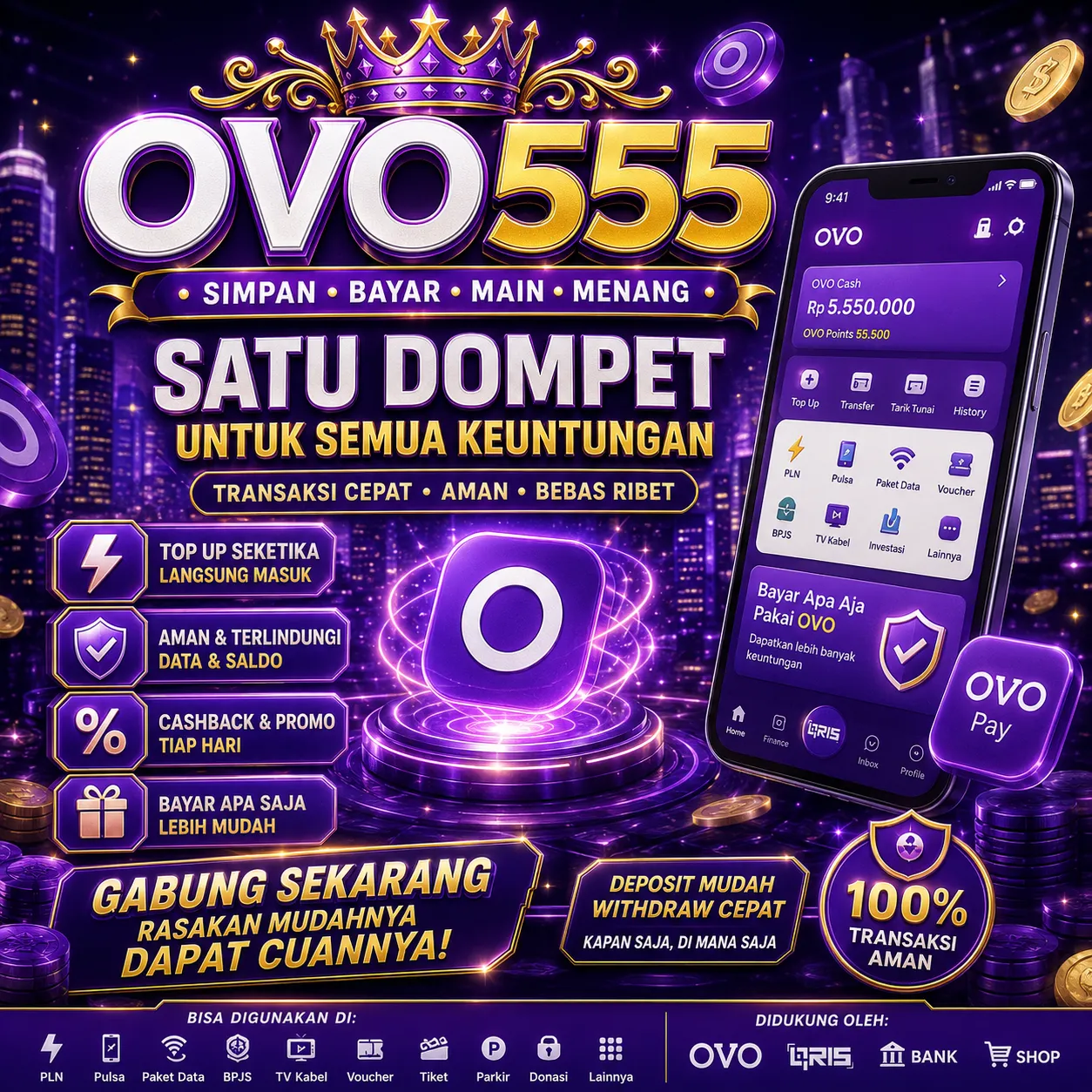 OVO555 Banner